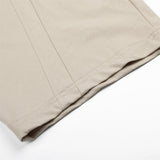 DAXUEN Loose-fitting wide-leg trousers in black and light beige