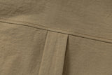DAXUEN Short-sleeved button-up shirt with two chest pockets
