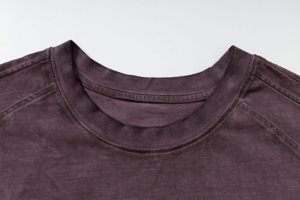 DAXUEN Sleeveless top with mock neck and embroidered graphic