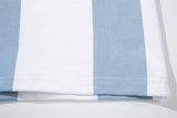 DAXUEN Short-sleeved vertical stripe polo shirt