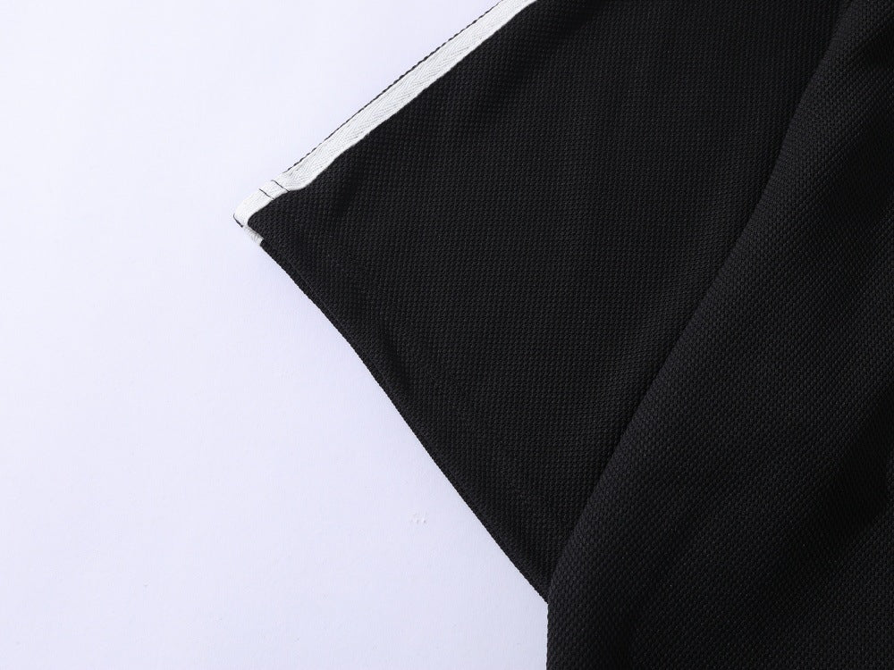 DAXUEN Short-sleeved polo shirt with graphic print