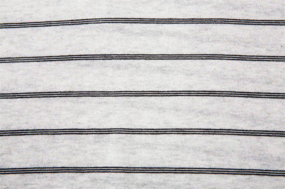 DAXUEN Relaxed-fit short-sleeved striped polo shirt