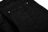 DAXUEN Black high-waisted flared cargo pants