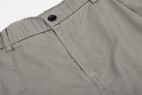DAXUEN Light grey wide-leg cargo shorts
