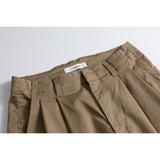 DAXUEN Men's loose fit Bermuda shorts in black and khaki