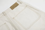 DAXUEN Distressed wide-leg casual pants
