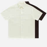 Vintage Textured Short-Sleeve Shirt