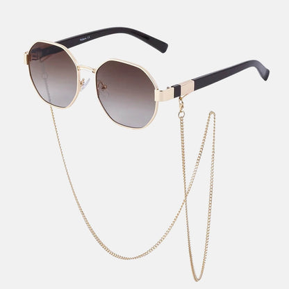 Octagonal Chain Sunglasses