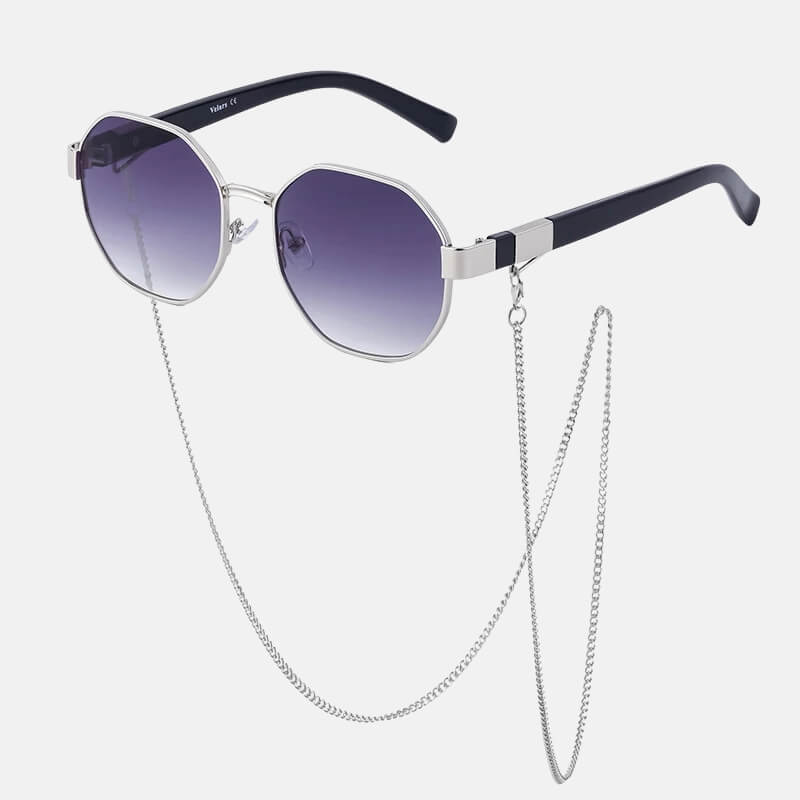 Octagonal Chain Sunglasses