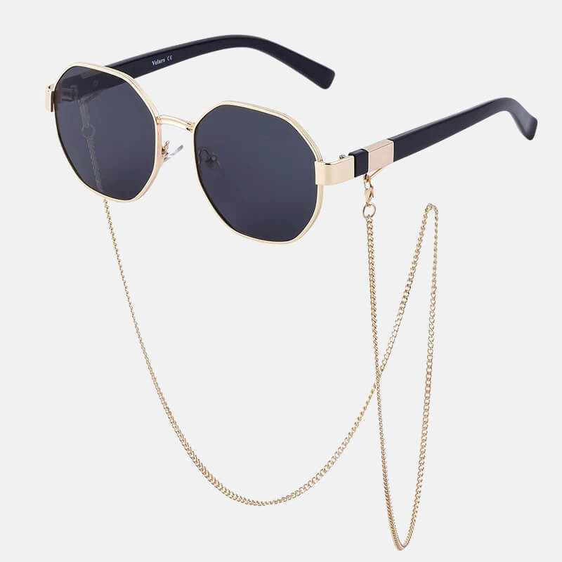 Octagonal Chain Sunglasses