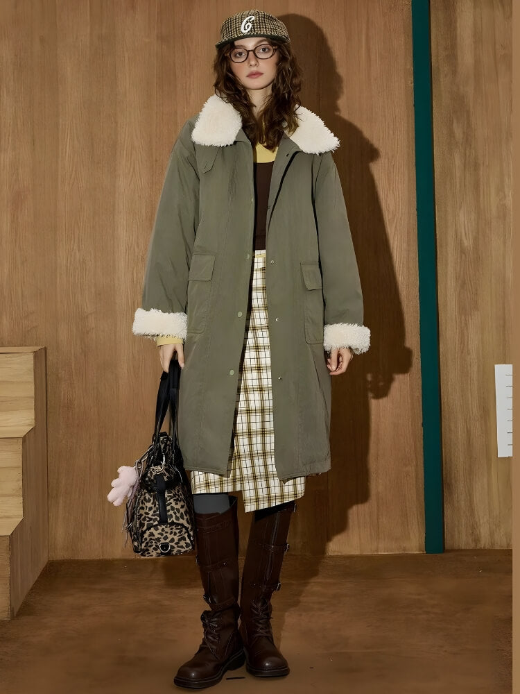 Olive Winter Coat