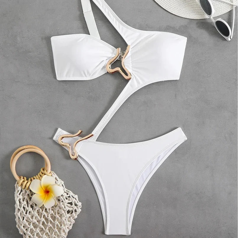 Organic Ring One Piece Swimsuit
