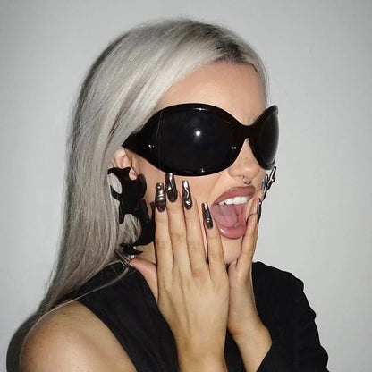 Oval Oversized Sunglasses