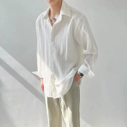 Oversized Textured Shirt