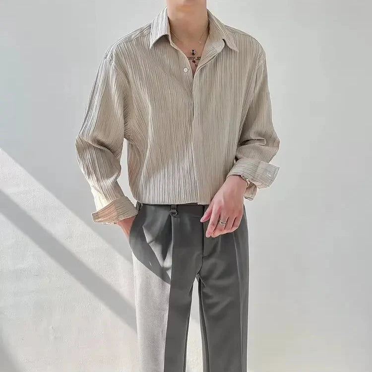 Oversized Textured Shirt