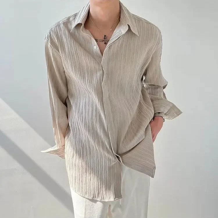 Oversized Textured Shirt