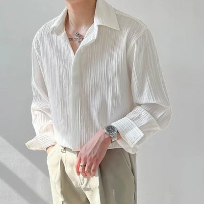 Oversized Textured Shirt