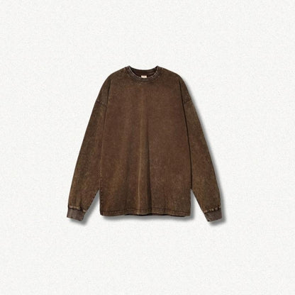 Oversized Washed Basic Tee