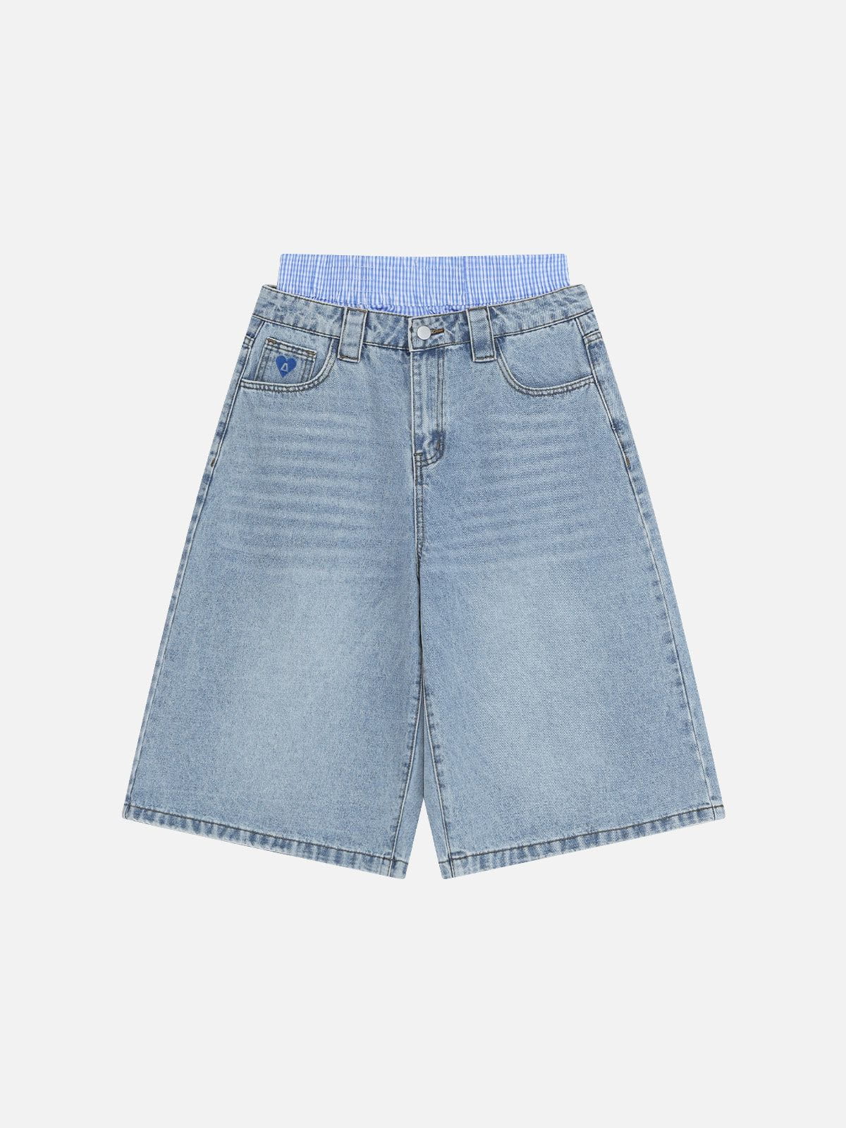 Double Waist Longline Jorts