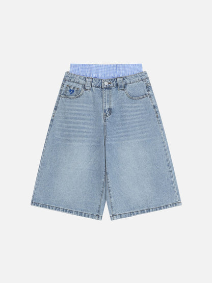 Double Waist Longline Jorts