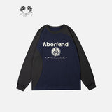 Patchwork Splicing Color Sweatshirt