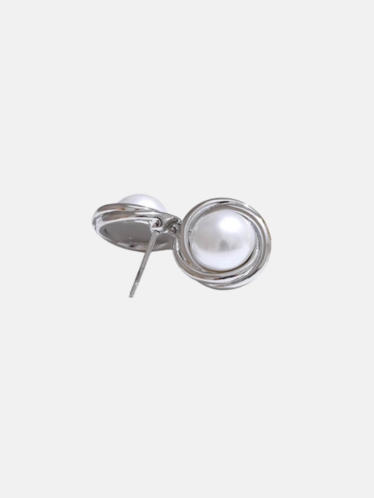 Pearl Stud Earrings