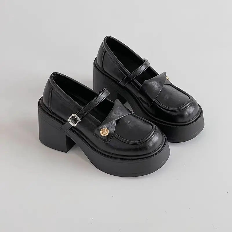 Platform Mary Jane Heels