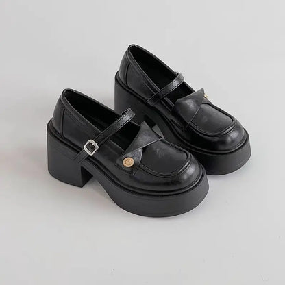 Platform Mary Jane Heels