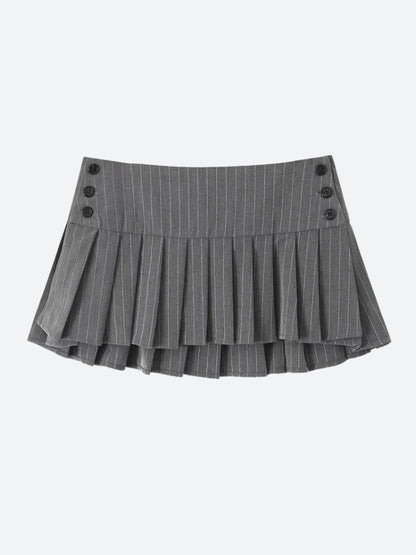 Chic Pleated Mini Skirt for Effortless Style and Comfort