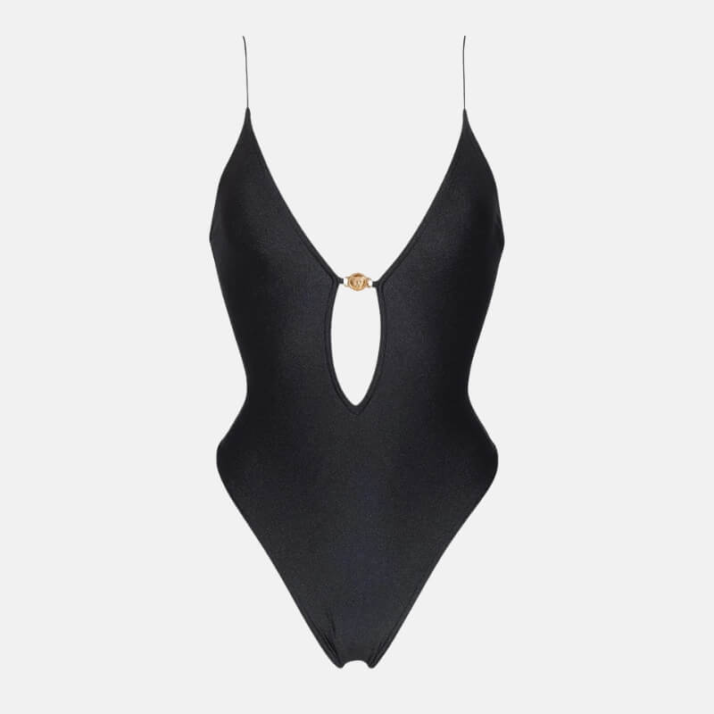 Plunge One Piece Swimsuit