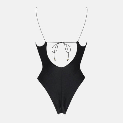 Plunge One Piece Swimsuit