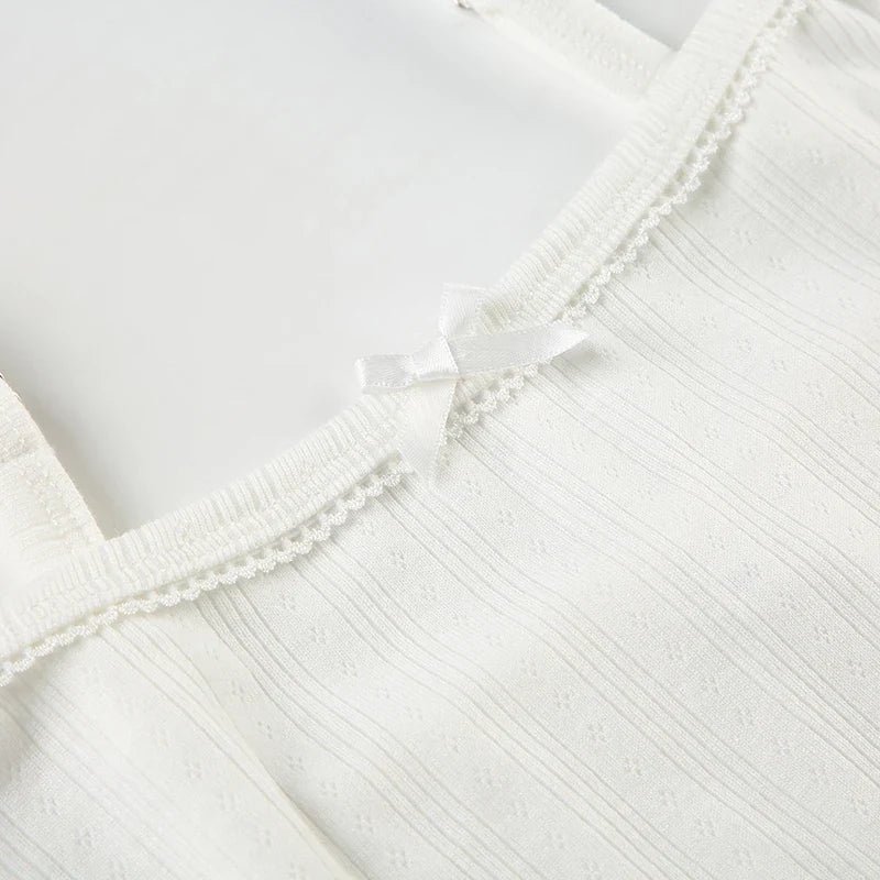 Pointelle Two Piece Pajama Set