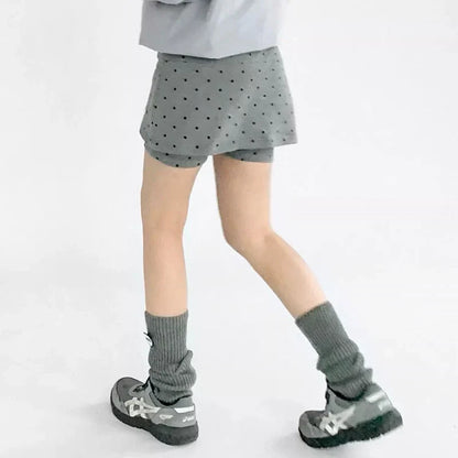 Polka Dot Skort
