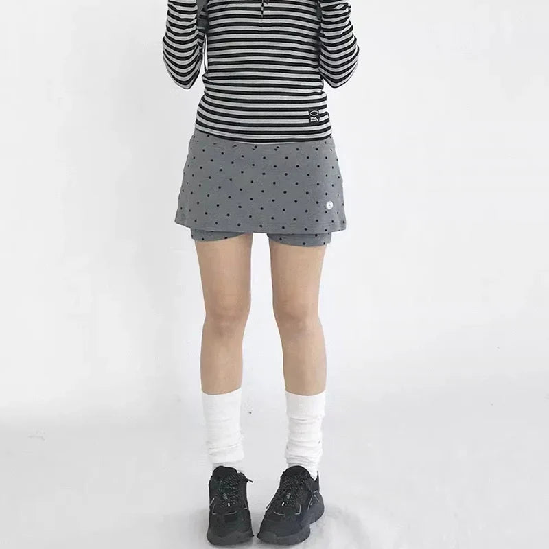 Polka Dot Skort