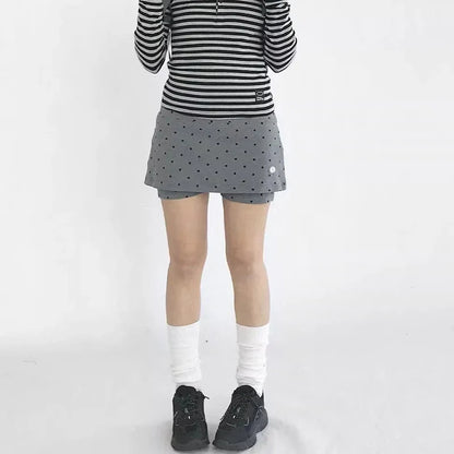Polka Dot Skort