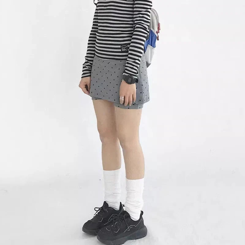 Polka Dot Skort