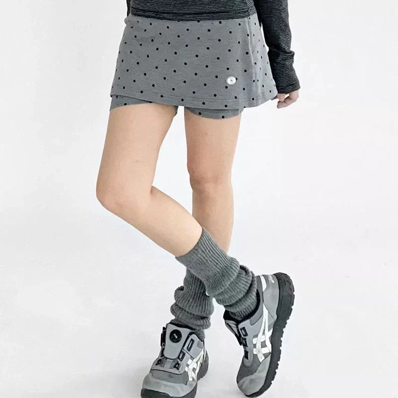 Polka Dot Skort