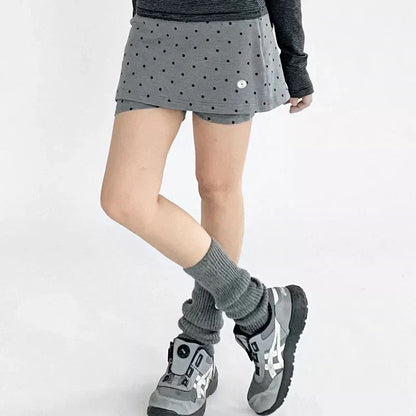 Polka Dot Skort