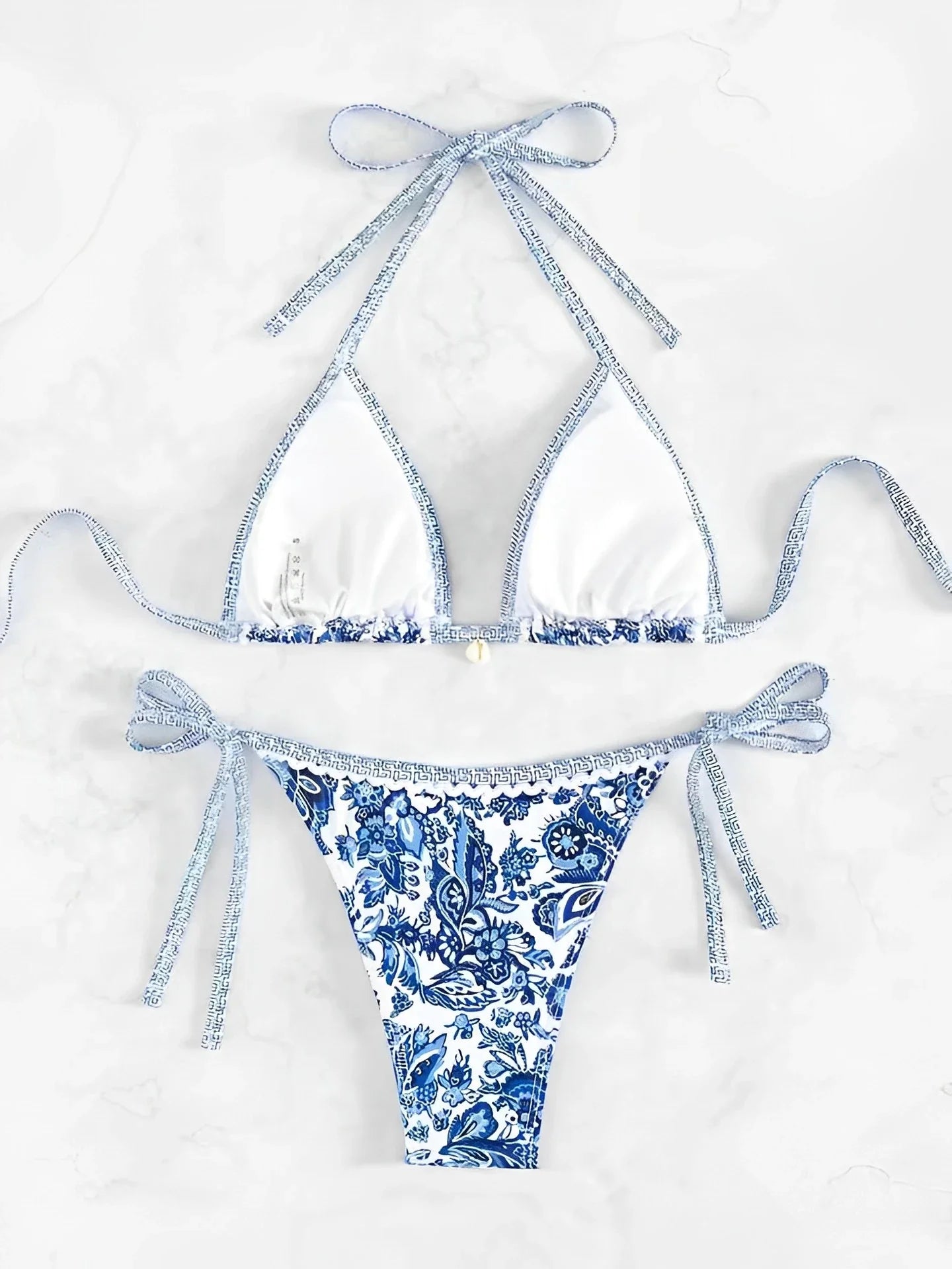 Porcelain Bikini Set