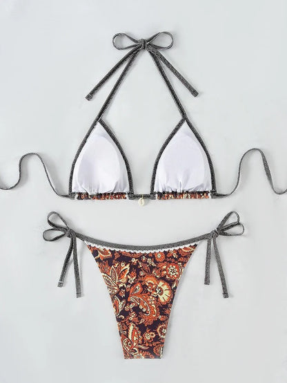 Porcelain Bikini Set