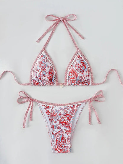 Porcelain Bikini Set