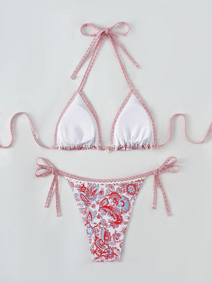 Porcelain Bikini Set