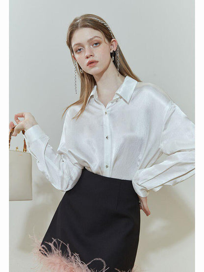 Pure Design Satin Shirt