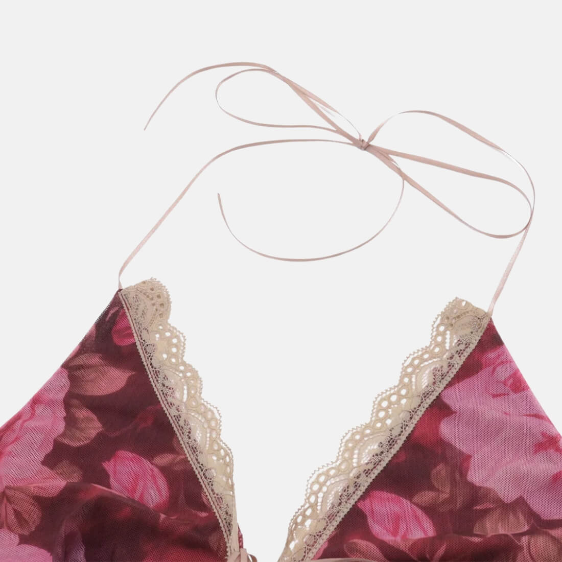 Rose Top & Skirt Two Piece Set