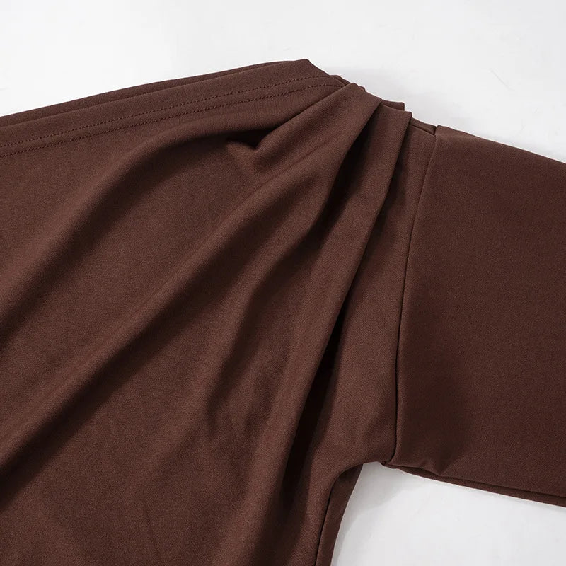 Ruched Bodycon Mini Dress