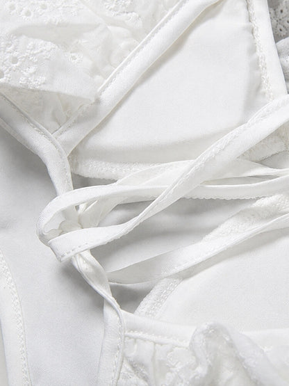 Ruffle Skirt Bikini Set