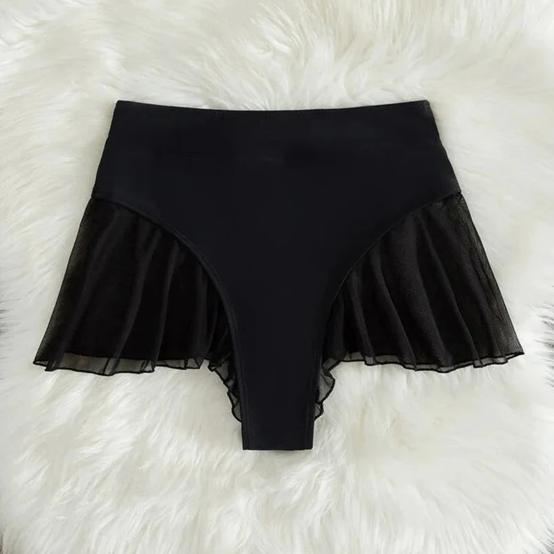 Ruffle Skirted Bikini Bottom