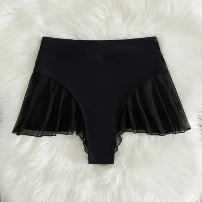 Ruffle Skirted Bikini Bottom