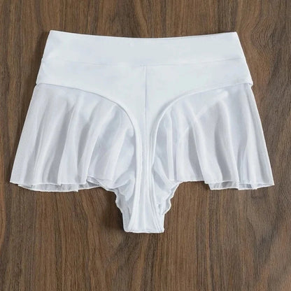 Ruffle Skirted Bikini Bottom