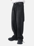 Black Wide-leg Vintage Jeans